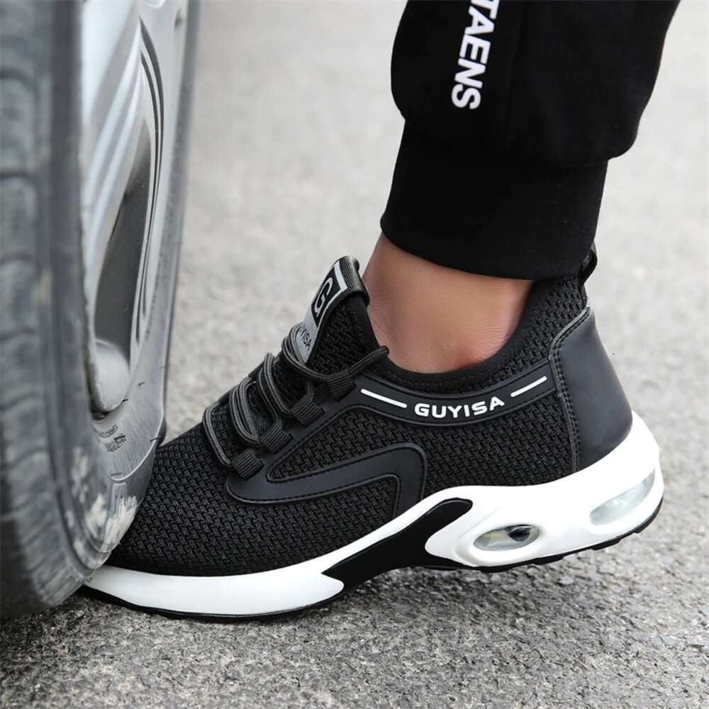Men Women Work Steel Toe Boots European Standard Anti-smash Anti-puncture Sport Safety Shoes