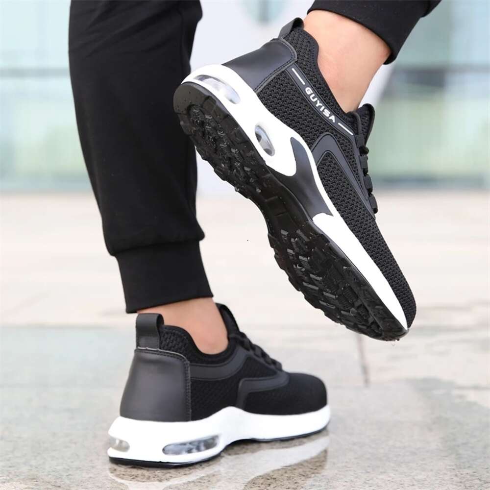 Men Women Work Steel Toe Boots European Standard Anti-smash Anti-puncture Sport Safety Shoes