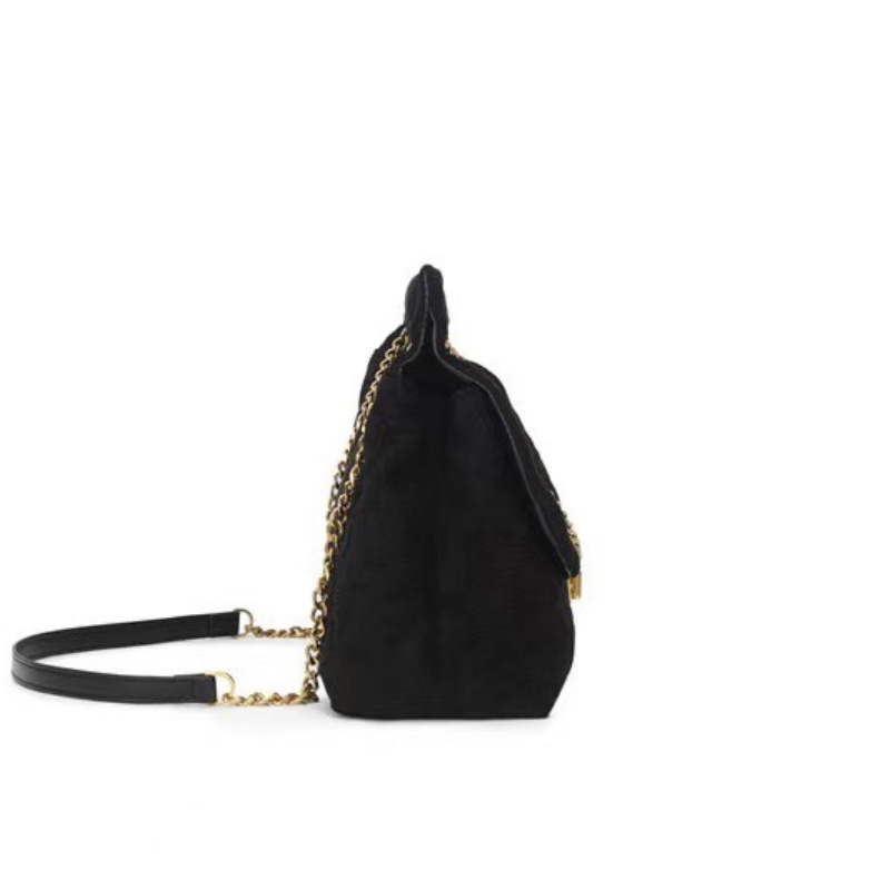 Spring, Summer, Autumn, and Winter New Korean Edition Large Capacity High Quality Textured Frosted Diamond Grid Bag Chain Strap Crossbody Shoulder Bag
