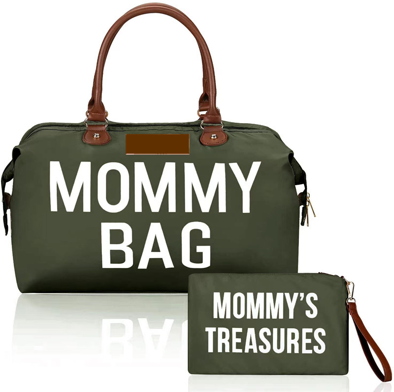 New Arrival Totes Bag for Moms on the Go - Large Capacity Baby Diaper Bag with Bottle Warmer and Portable Changing Pad