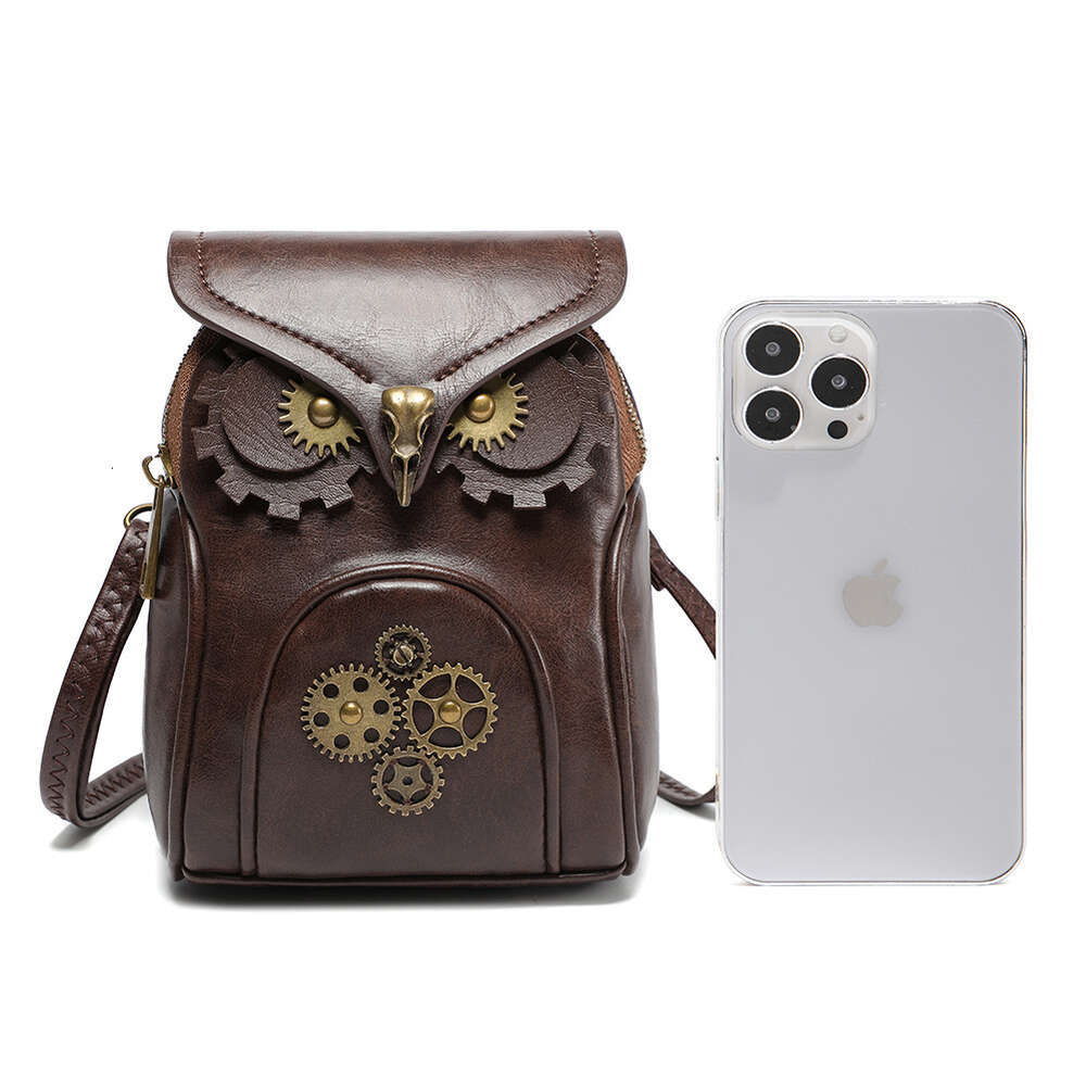 New medieval style women's shoulder crossbody bag, niche creative mobile phone small square bag H611#68.15 ddmy 3c83