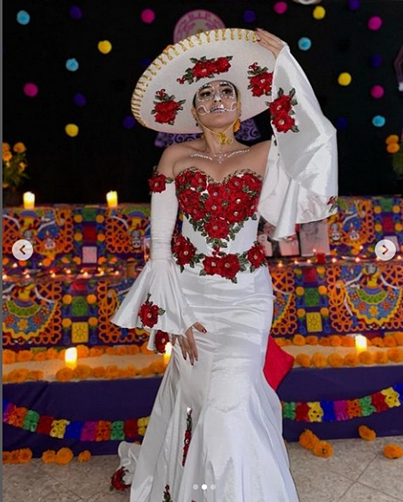 Mexico White And Red Mermaid Prom Dresses With Removeable Long Sleeves Embroidery Floral Lace Appliques Sweetheart Evening Gowns 2024 Women Special Oc