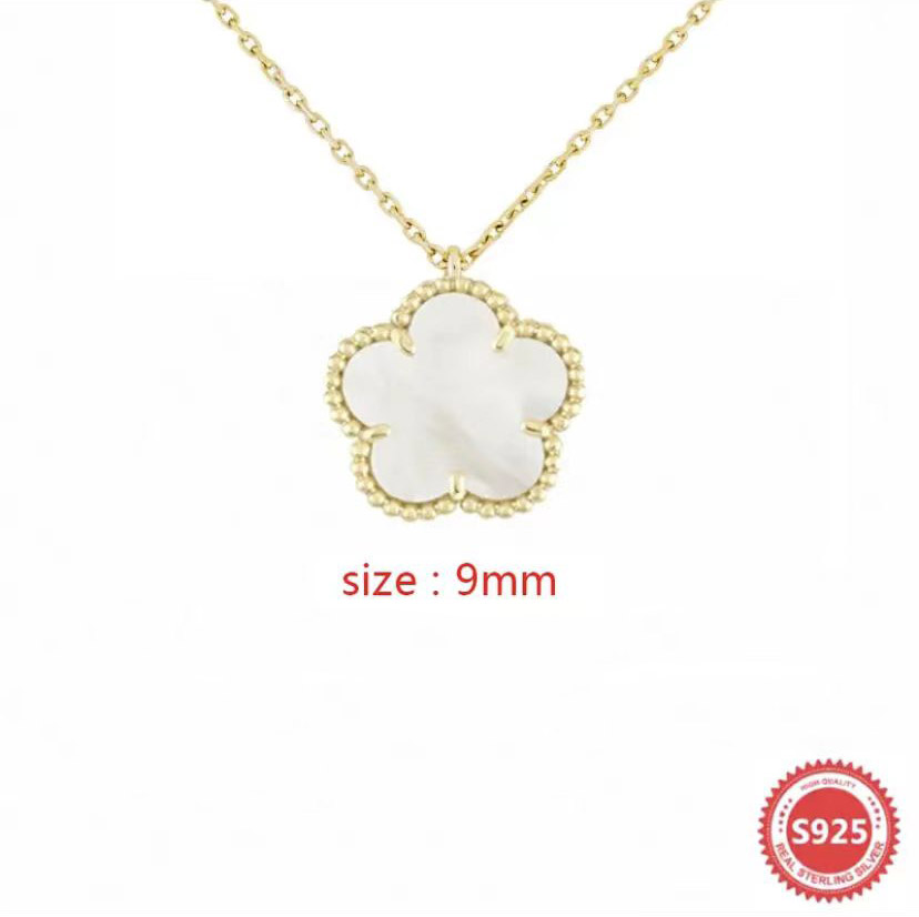 MINI flower clover necklace Fashion Design for women Designer Charm Gold Jewelry lovers couple gift ladies weddings