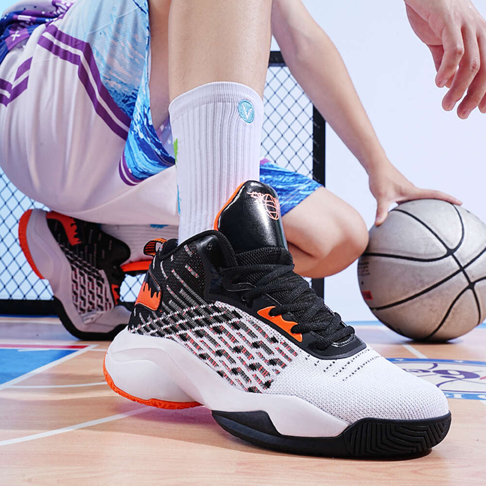 2023 wholesale new professional anti-skid breathable fashion men's basketball shoes