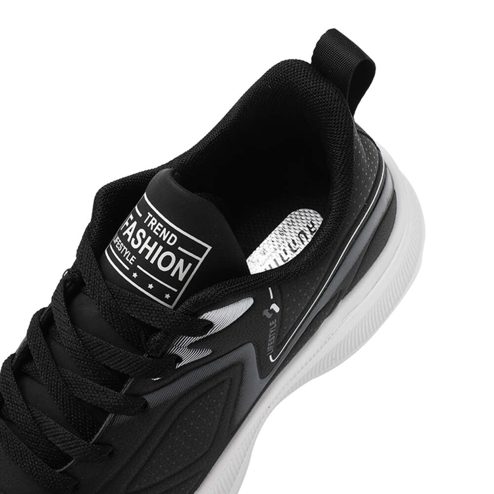 Factory wholesale high quality Autumn and winter Leather cushion breathable Lightweight sports running shoes