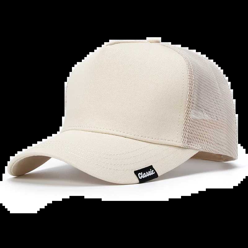 Ball Caps Oversize XXL Mesh Trucker Hat Big Head Hats for Men Women High Crown Baseball Cap Breathable Dad Hat Mesh Breathable Sports Hat