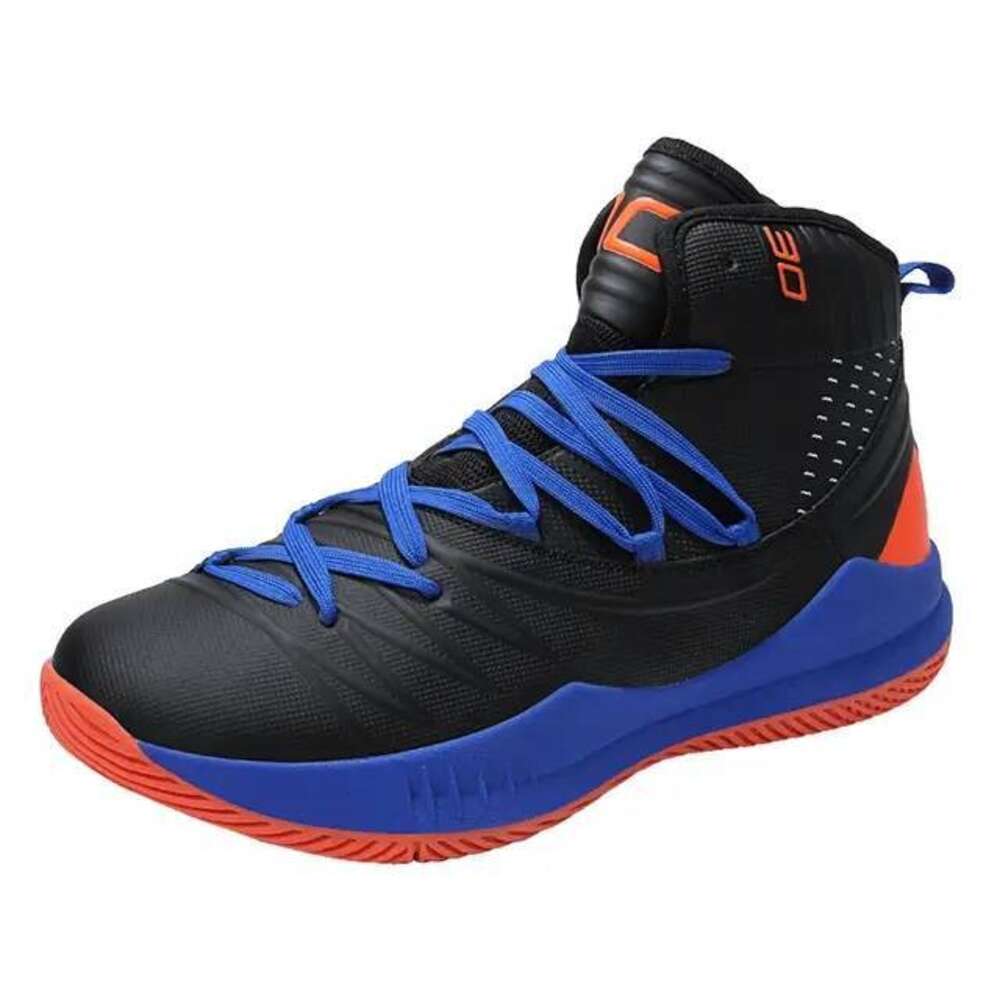 2023 New Fashion Casual Sports High Elastic Shock Absorbing PU Sole Comfortable Jogging Men's basketball Shoes