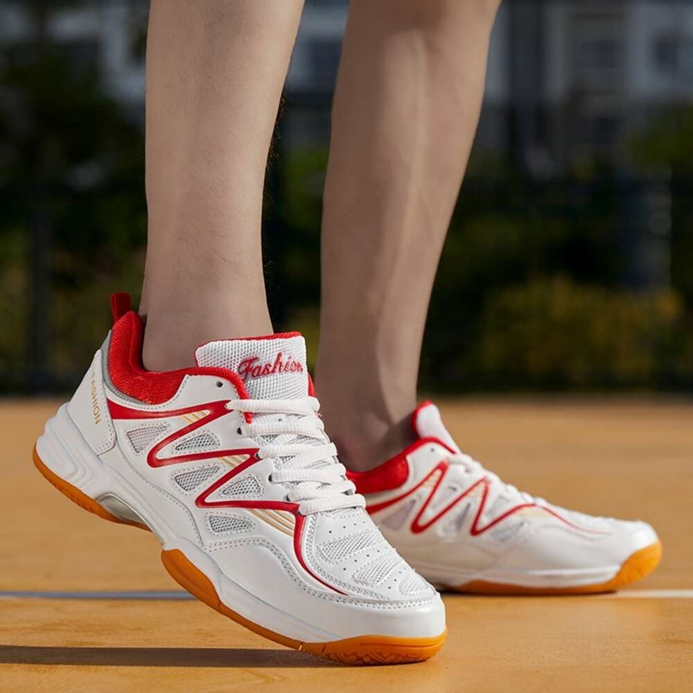 High quality women light training athletics Sneakers Men breathable professional table tennis