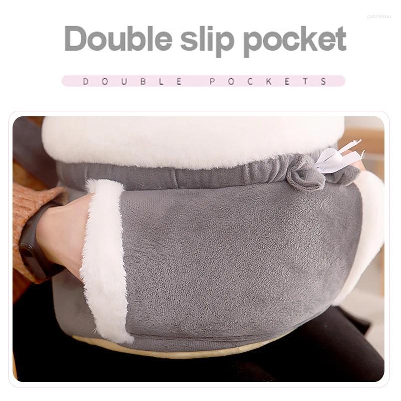 Soft Plush Warm Cat Carriers for Small Dogs, Outdoor Kitten Hanging Chest Travel Bag Backpack