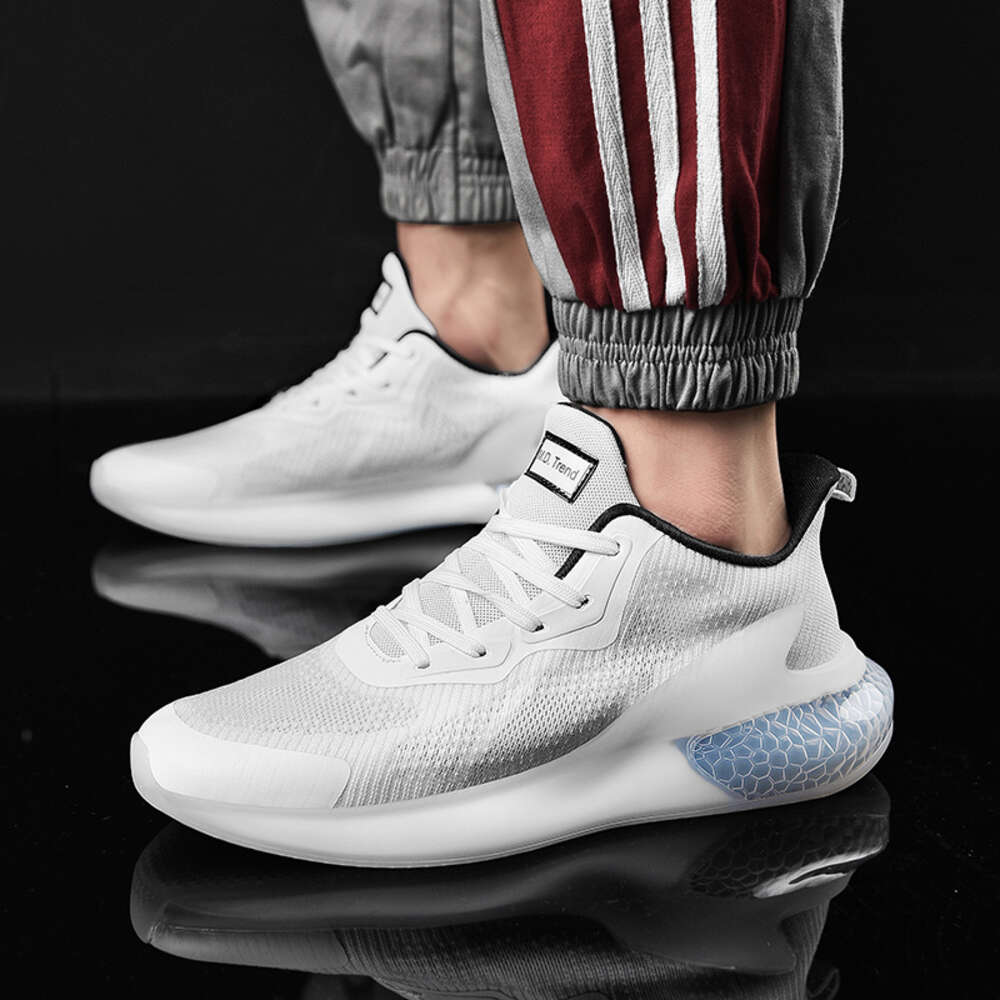 Sneakers,Trendy White Herren Uomo High Quality Wholesale Breathable Walking Running Custom Men Shoes