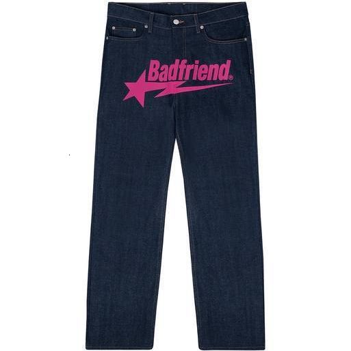 2023 Hip Hop Jeans Loose Straight Tube Micro Elastic Denim Spring and Autumn Pants Mens Youth Popular Pants 231220