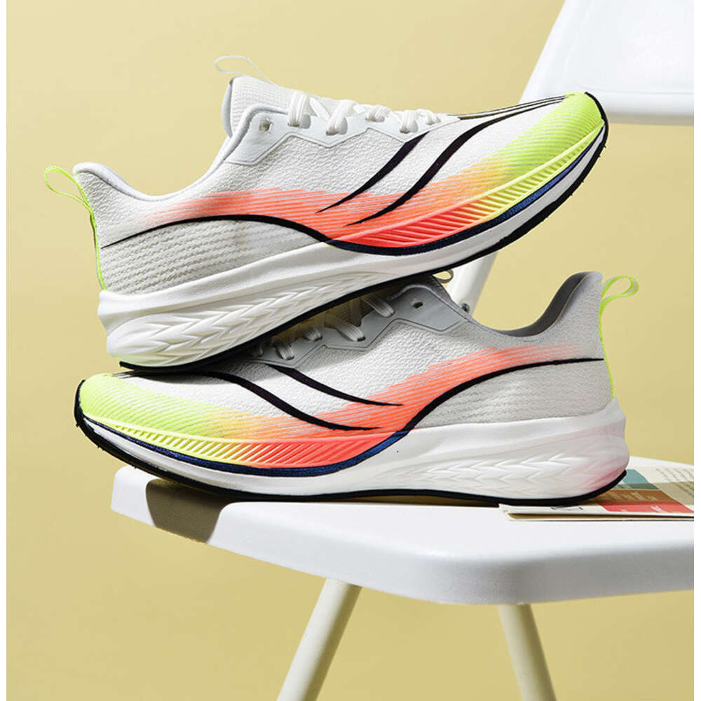 High quality fashionable casual sports high elasticity shock absorption PU outsole comfortable men's running shoes