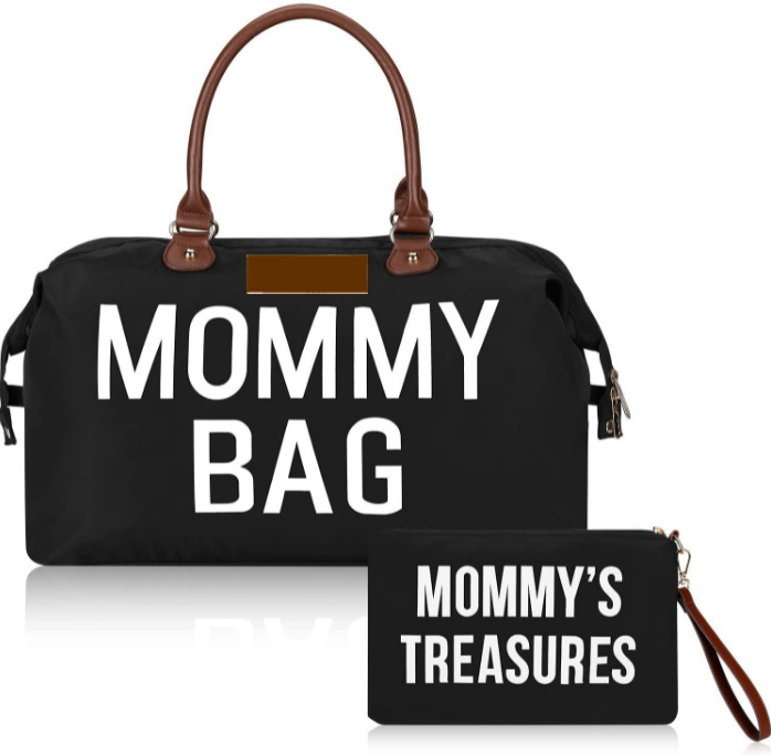 New Arrival Totes Bag for Moms on the Go - Large Capacity Baby Diaper Bag with Bottle Warmer and Portable Changing Pad