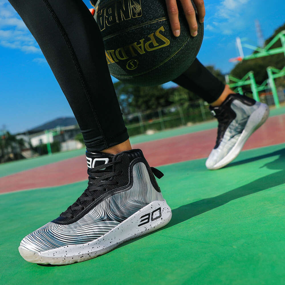 Manufacturer fashion basketball anti slip breathable Zapatos de baloncesto Customized Basketball shoes for men