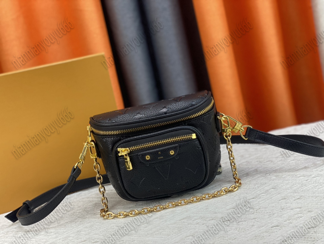 new style Mini Bum bag Designer Waist Bag Fanny pack Bags Genuine Leather Crossbody Purses Messenger Men Leather Handbag Fashion Wallet M82208 M82347 M82335
