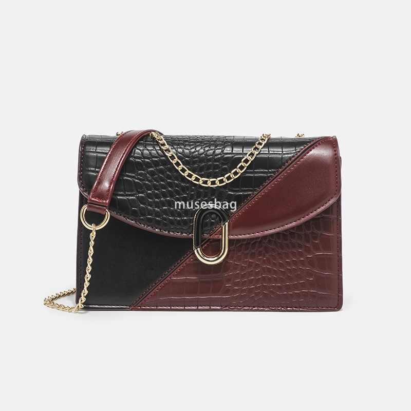 Fashionable and versatile chain bag new trend Korean version single shoulder crossbody bag female internet celebrity small square bag small bag trend
