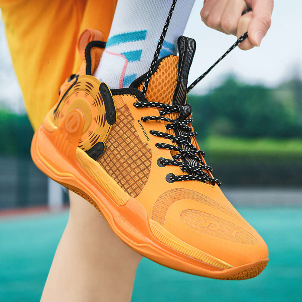 Wholesale Outdoor Shock Absorbing Actual Basketball Shoes