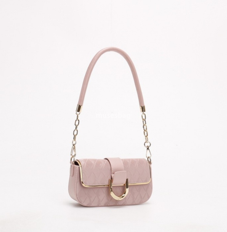 New high-end minimalist and stylish small square bag versatile diamond grid chain small bag underarm single shoulder crossbody bag, trendy