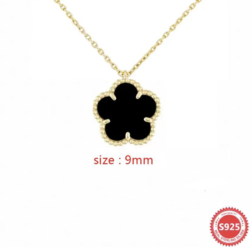 MINI flower clover necklace Fashion Design for women Designer Charm Gold Jewelry lovers couple gift ladies weddings