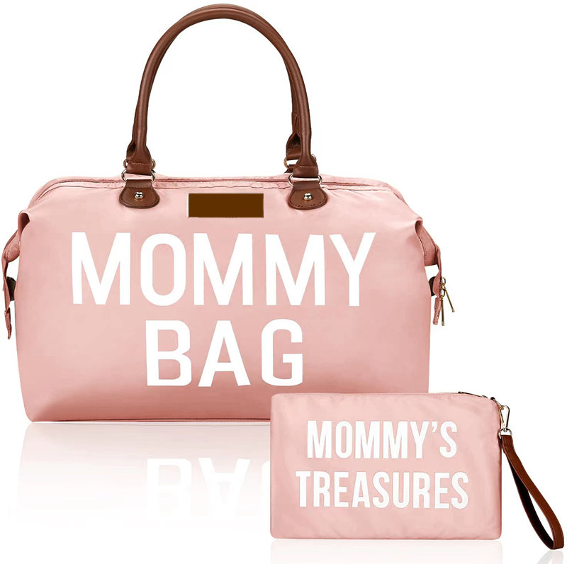 New Arrival Totes Bag for Moms on the Go - Large Capacity Baby Diaper Bag with Bottle Warmer and Portable Changing Pad