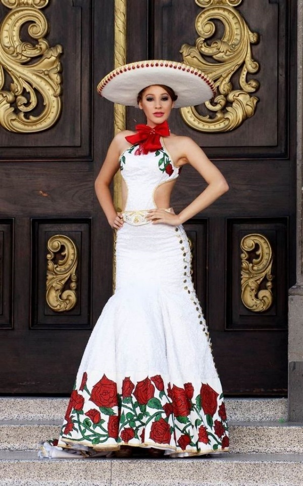 2024 Mexican Charro Mermaid Wedding Dresses Black Satin 3D Floral Lace Bride Sexy Backless African Bridal Gowns robes de mariee