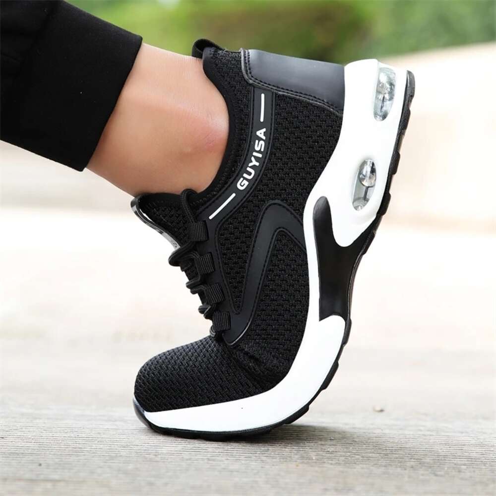 Men Women Work Steel Toe Boots European Standard Anti-smash Anti-puncture Sport Safety Shoes