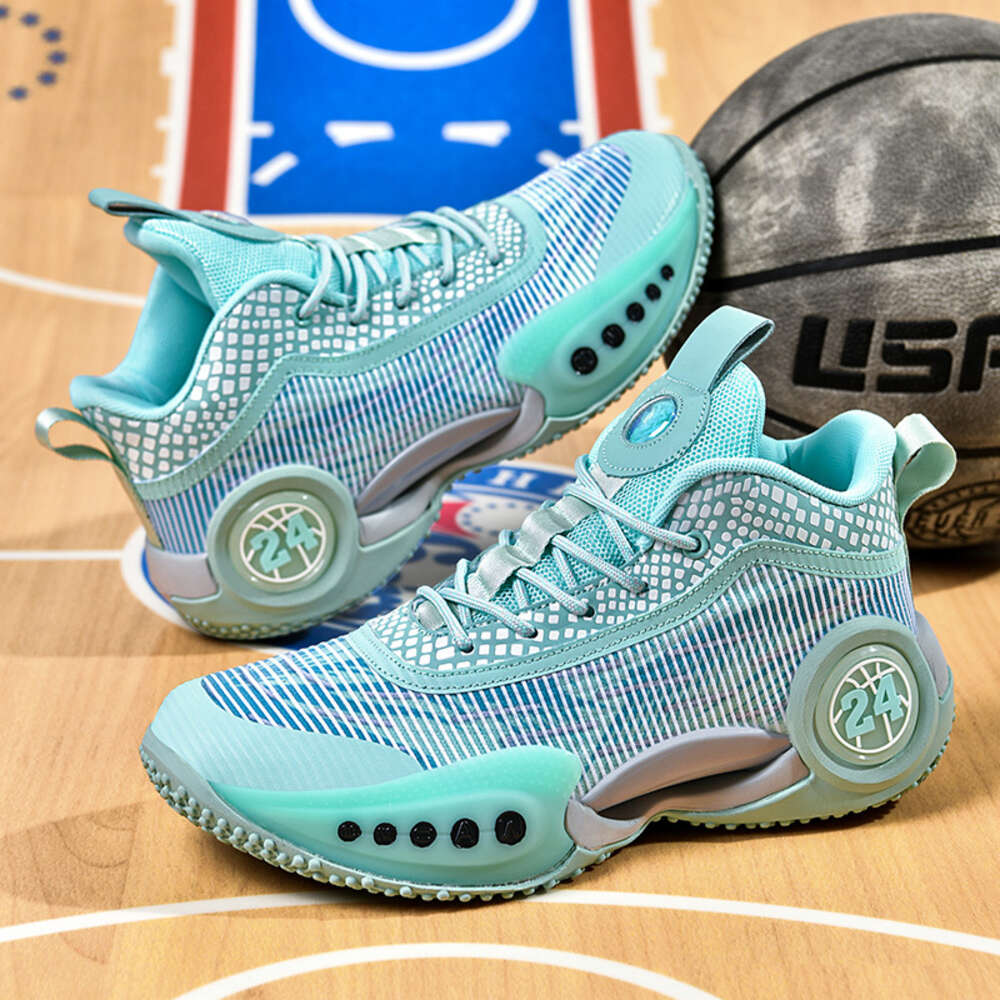 High quality fashionable Zapatos De Baloncesto sneakers non slip couple breathable men's basketball sports shoes