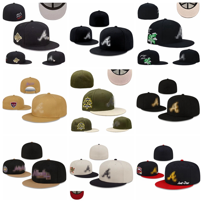 Braveses- A letter Baseball caps Bone NEW Quality Unisex Fashion Brand Men women Hip Hop Visor Hip-Hop gorras Full Closed Fitted Hats