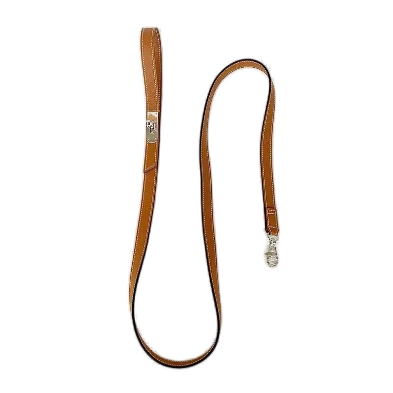Dog Collar and Leash Set Classic Plaid Pattern Soft Cowhide Leather spike Pet Collars Modern Designer Look for Small Medium Large Pets
