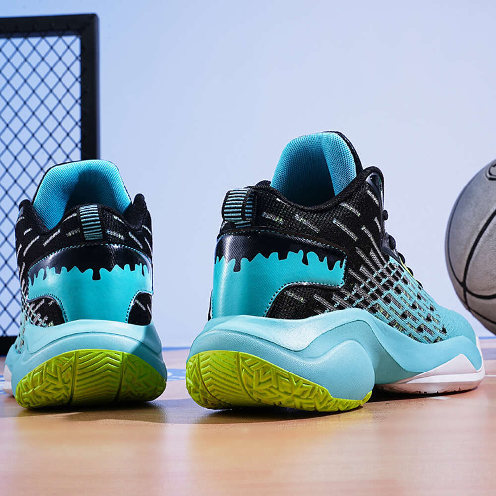 2023 wholesale new professional anti-skid breathable fashion men's basketball shoes