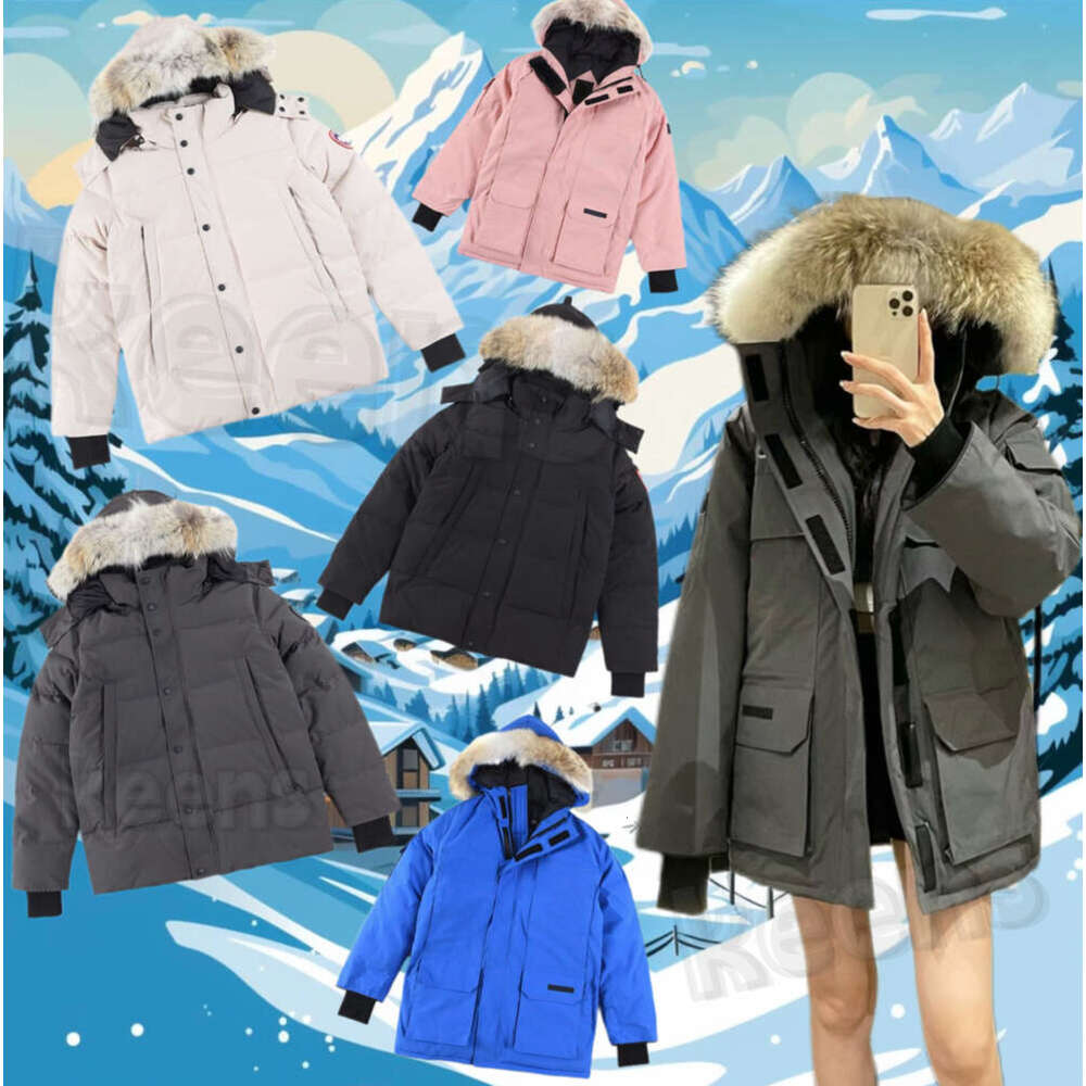 down coat Winter Jacket Men big real wolf Fur Hooded White doudoune Coats Warm Parka Windbreaker Outerwear Jackets doudoune homme multiple styles to choose