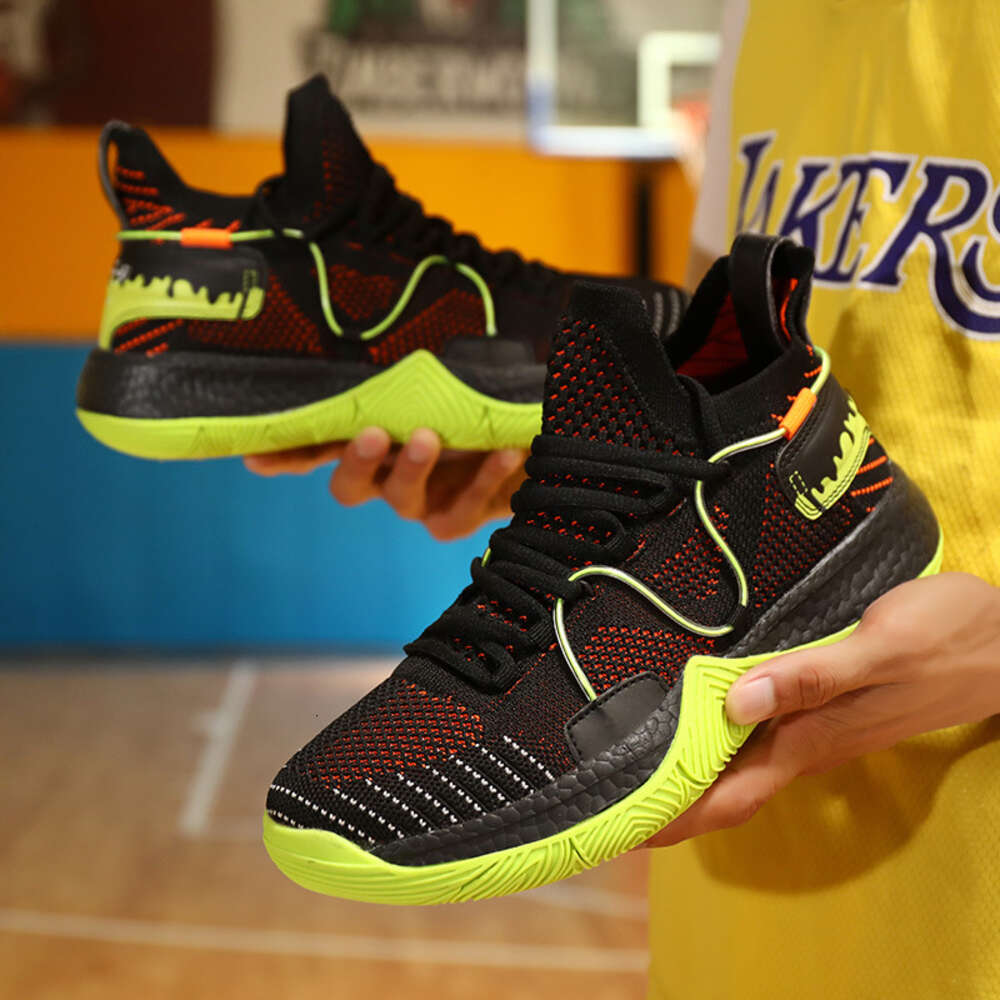 New Factory Wholesale High Top Custom Brand Outdoor Leisure Sports Men's Basketball Shoes