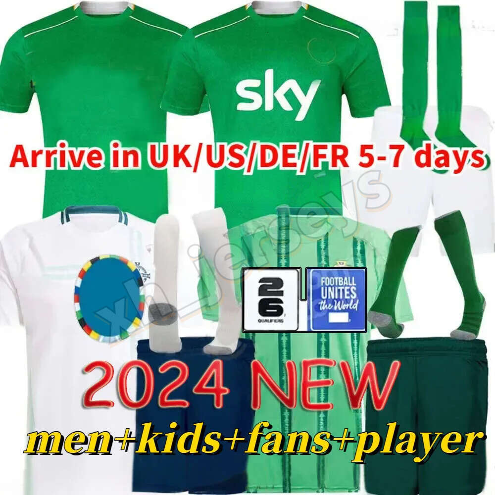 northern soccer jerseys men set kids kit uniform DIVAS E 2024 2025 Ireland jersey football shirt CHARLES BALLARD BEST BROWN HOME AWAY