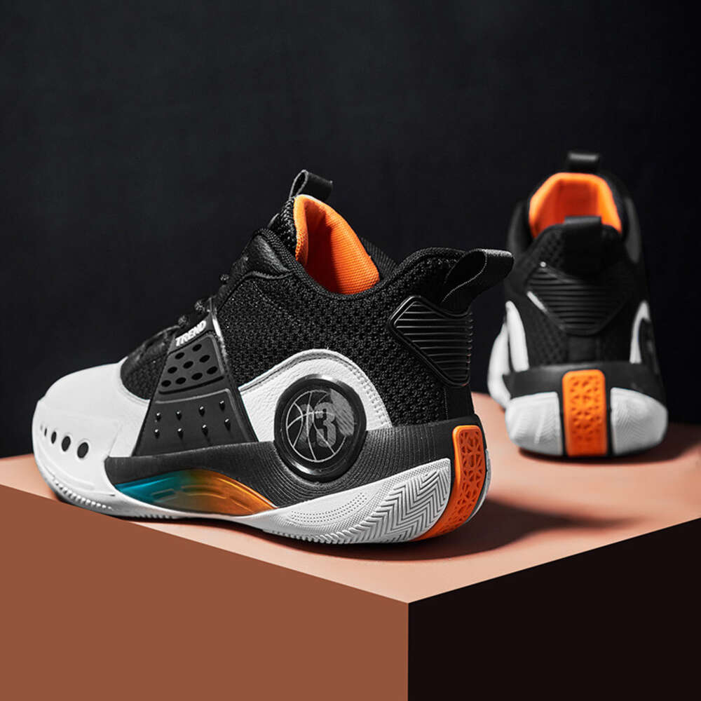 New Factory Wholesale High Top sneakers Custom Brand Outdoor Leisure Sports Men's Basketball Shoes
