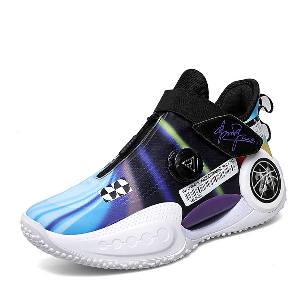 Hot sales High Top Anti-slip breathable Outdoor Basketball Shoes For Men