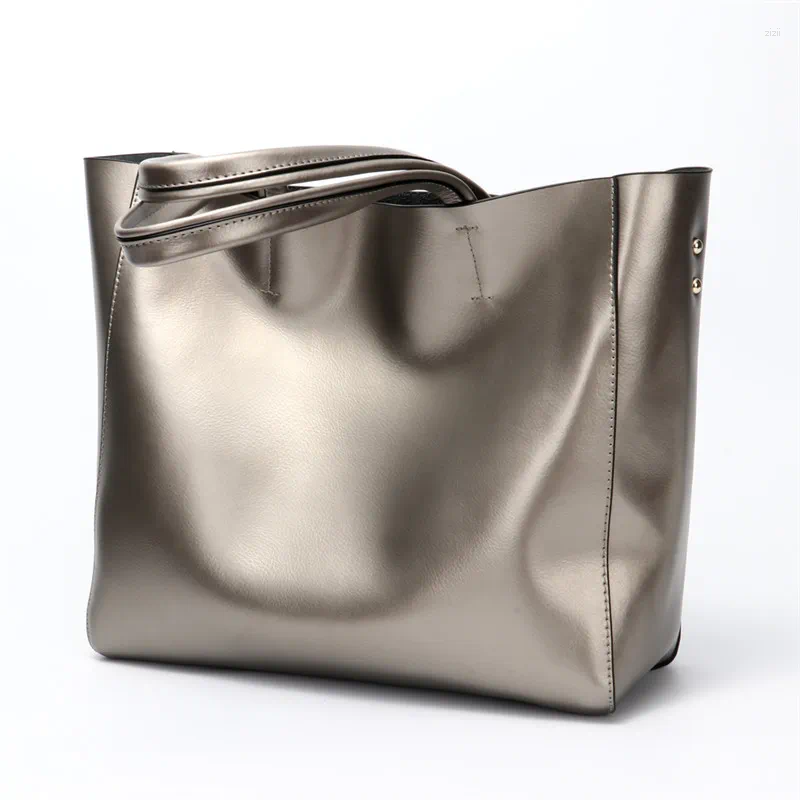 3 Evening Bags Fashion Designer Handbags Women High Quality Cowhide Leather Large Shoulder With er Solid Shopping Hand Bag 4