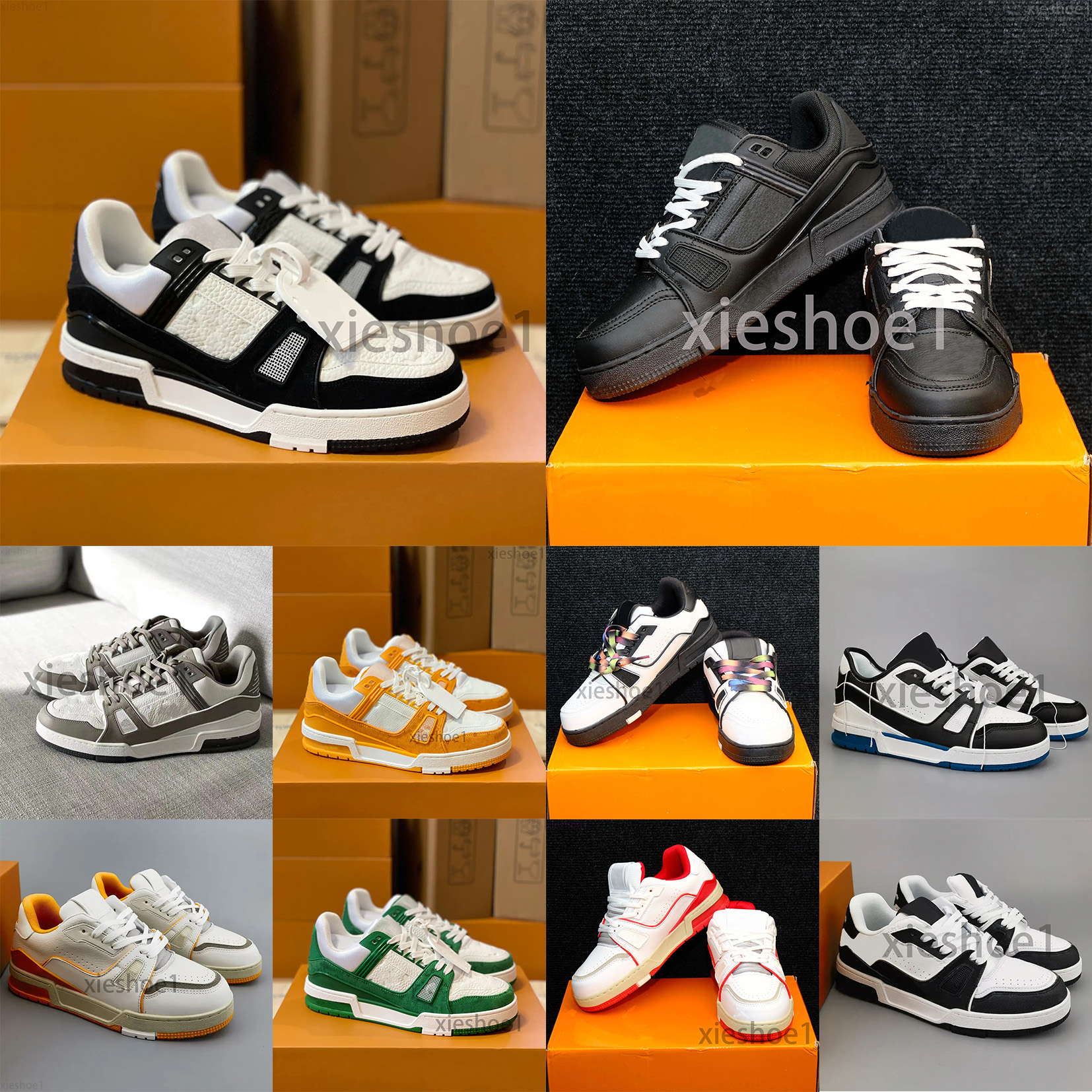 Designer Sneaker Scasual for Men Running Trainer Outdoor Trainers Shoe Louies Loius Vouiton Louiseviution Viution Vuitton Louisvuitton Lvse Lv8 Vuttion Luis Vito