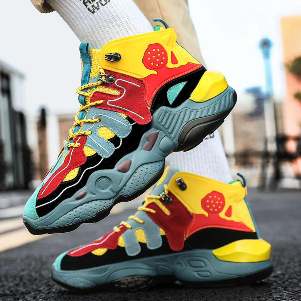 China factory Custom Fashion Style High Quality Colorful Sports Basketball Shoes for Men