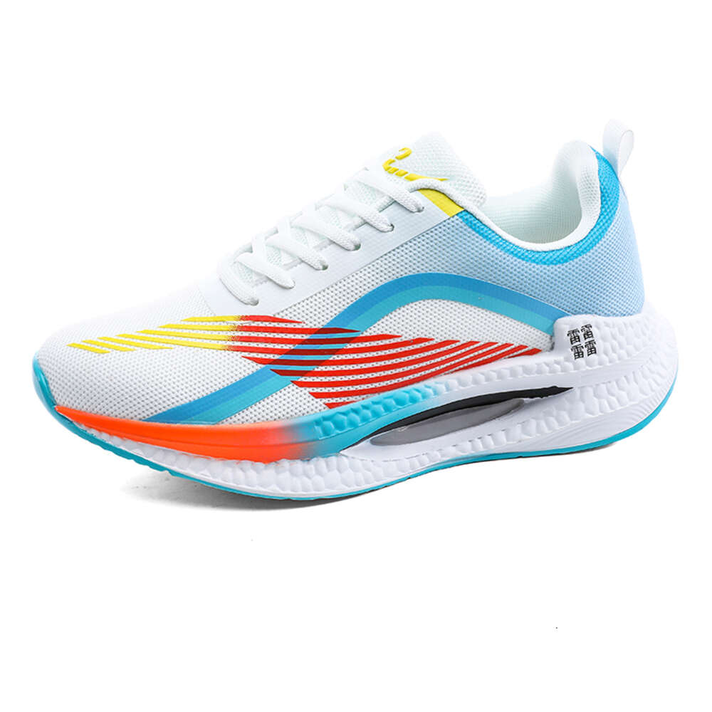 Factory wholesale shock absorption Air cushion sports walking breathable Lightweight mesh running shoes for man women