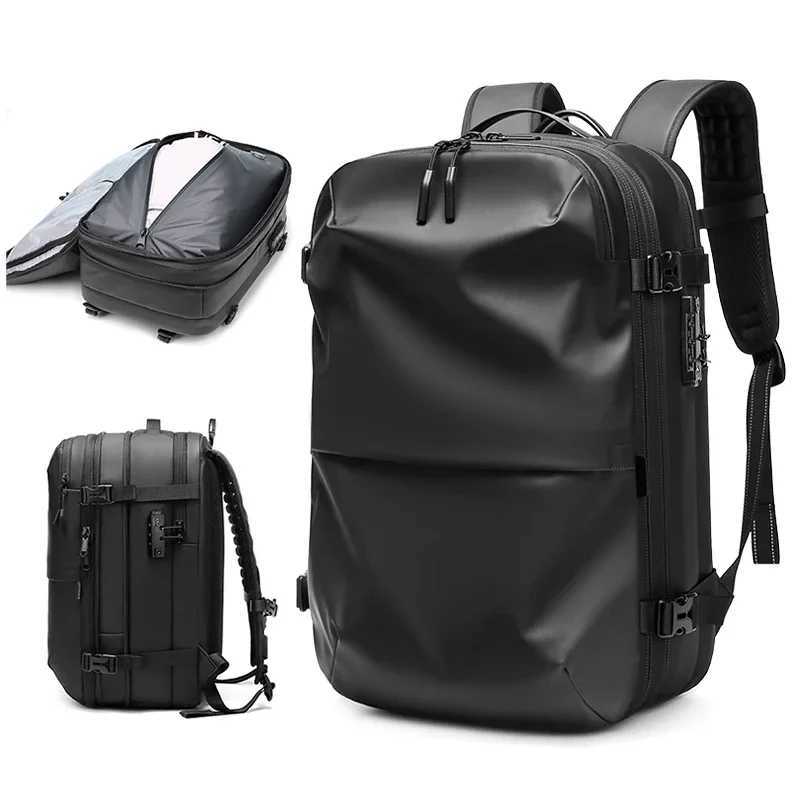 Outdoor Bags Men Travel Backpack vacuum compression 17 inch Laptop Backpack Business Large Capacity school Backpack Expanded Hiking backpack 2461107