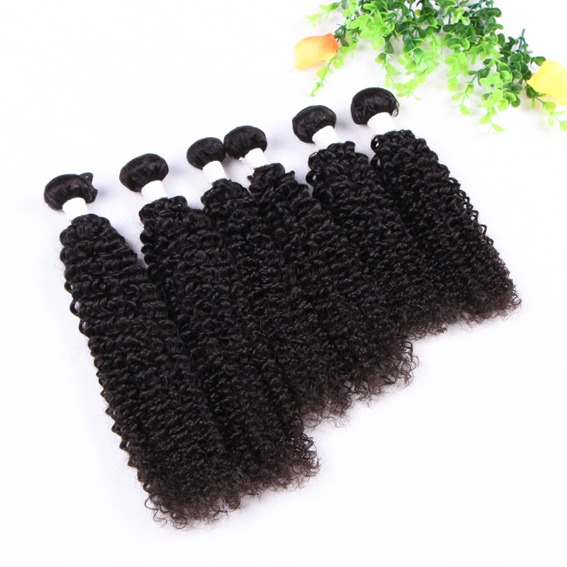 Super Quality mongolian kinky curly hair bundles 100g/piece 3pcs/lot afro curly virgin remy hair weaving free express