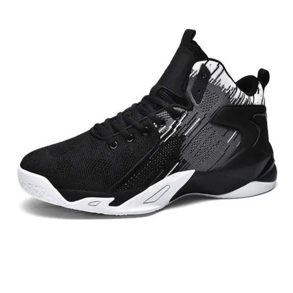 2023 New Fashion Casual Sports High Elastic Shock Absorbing PU Sole Comfortable Jogging Men's basketball Shoes