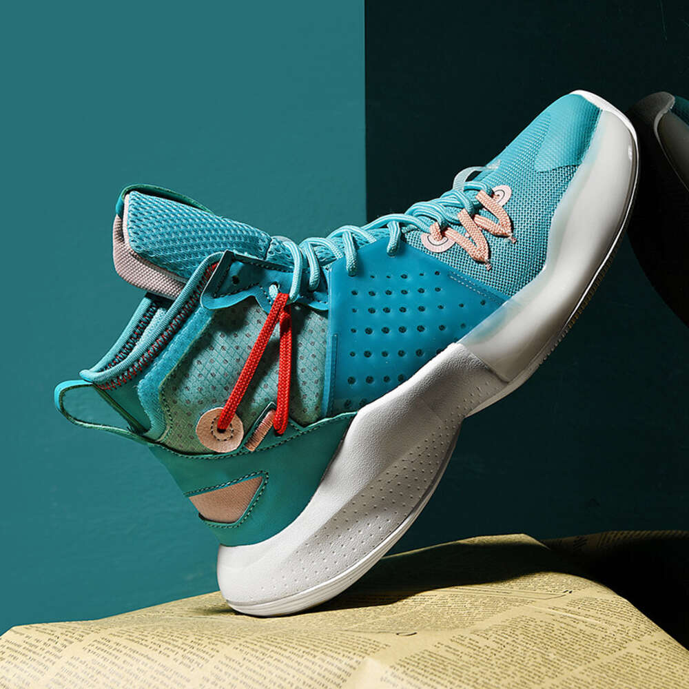 Fashion fashionable sports high elasticity anti slip breathable Zapatos de baloncesto men's basketball shoes