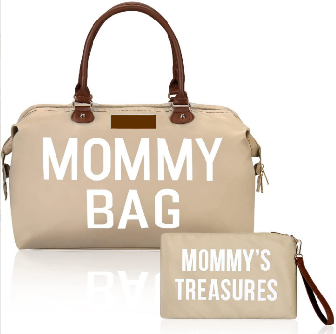 New Arrival Totes Bag for Moms on the Go - Large Capacity Baby Diaper Bag with Bottle Warmer and Portable Changing Pad