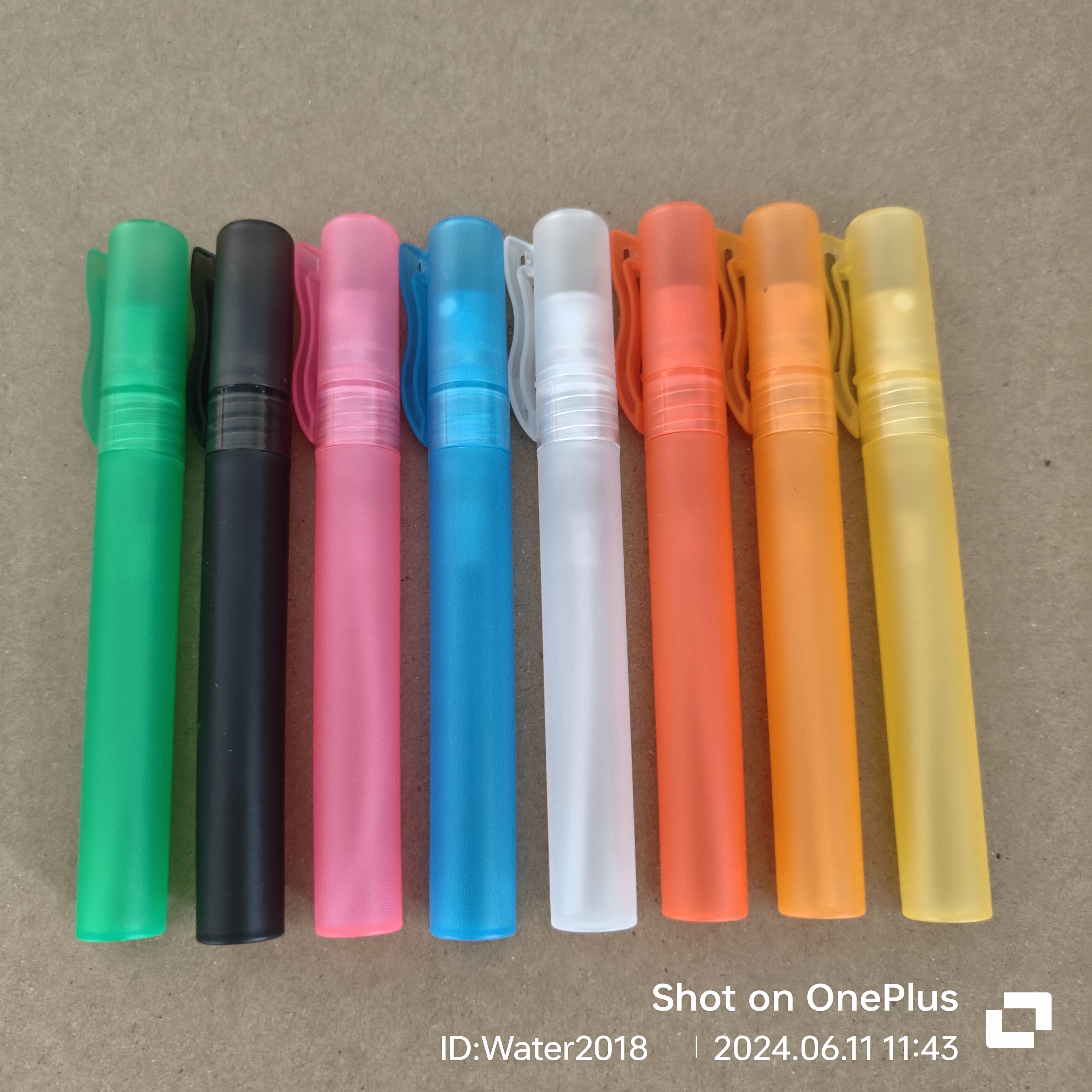 10ML Mini Pen Perfume Bottle Spray Bottles Sample Small Empty Containers Fragrances Atomizer Refillable Bottlees