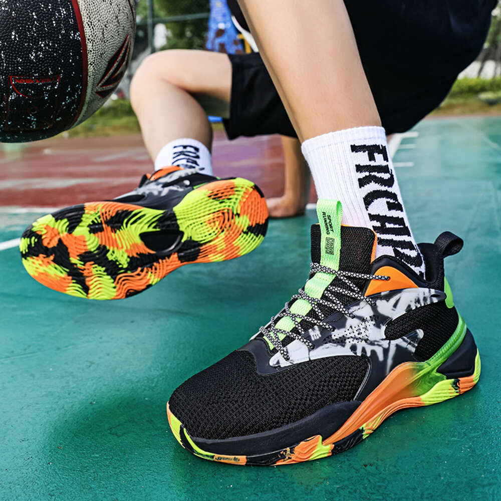 23 Factory Wholesale High Top Custom Brand Outdoor sneakers Leisure Sports Men's Basketball Shoes