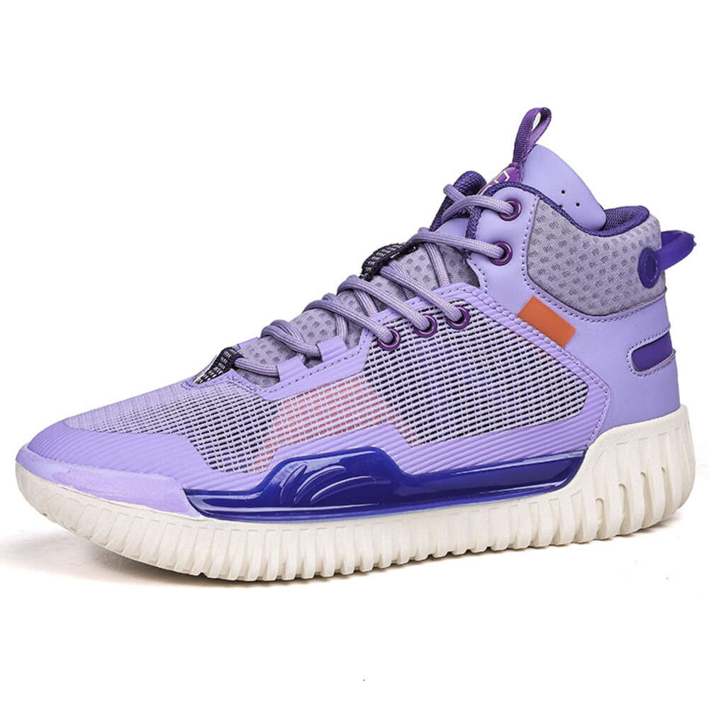 Breathable Couple High-top Boots Men Anti-skid Sneakers Outdoor Basketball Shoes