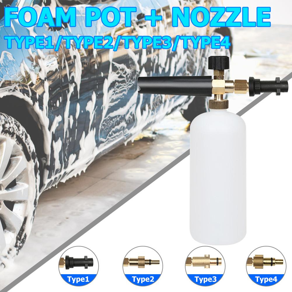 220Bar High Pressure Washer Snow Foam Lance Car Wash Foam Gun Foam Generator Blaster for Nilfisk Gerni Series