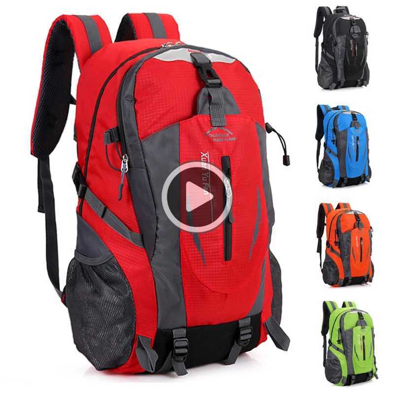 Outdoor Bags Quality Nylon Waterproof Travel Backpacks Men Climbing Travel Bags Hiking Backpack Outdoor Sport School Bag Men Backpack Women 24611