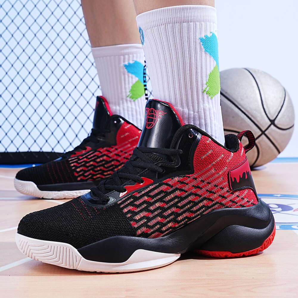 2023 wholesale new professional anti-skid breathable fashion men's basketball shoes